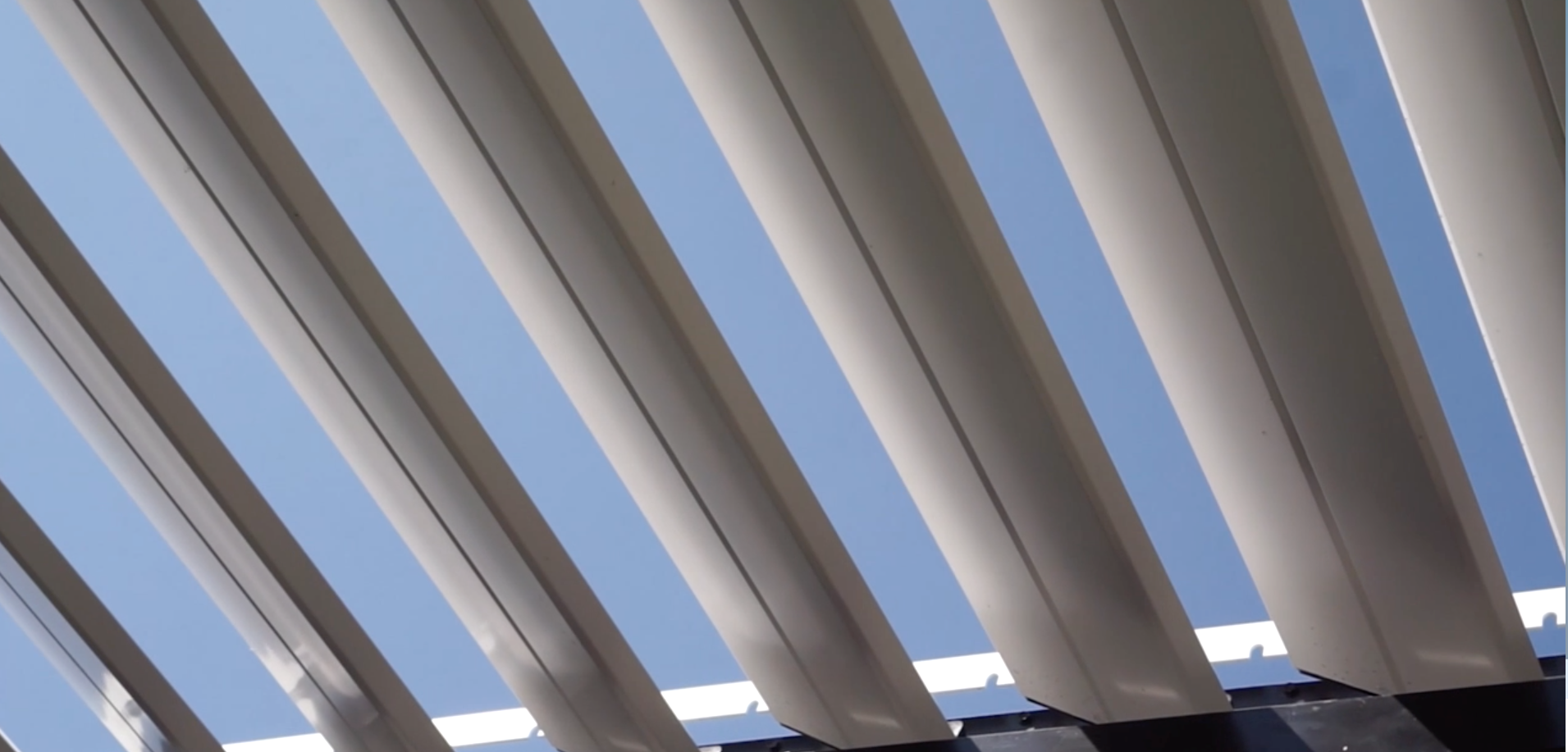 louvered roof pergola