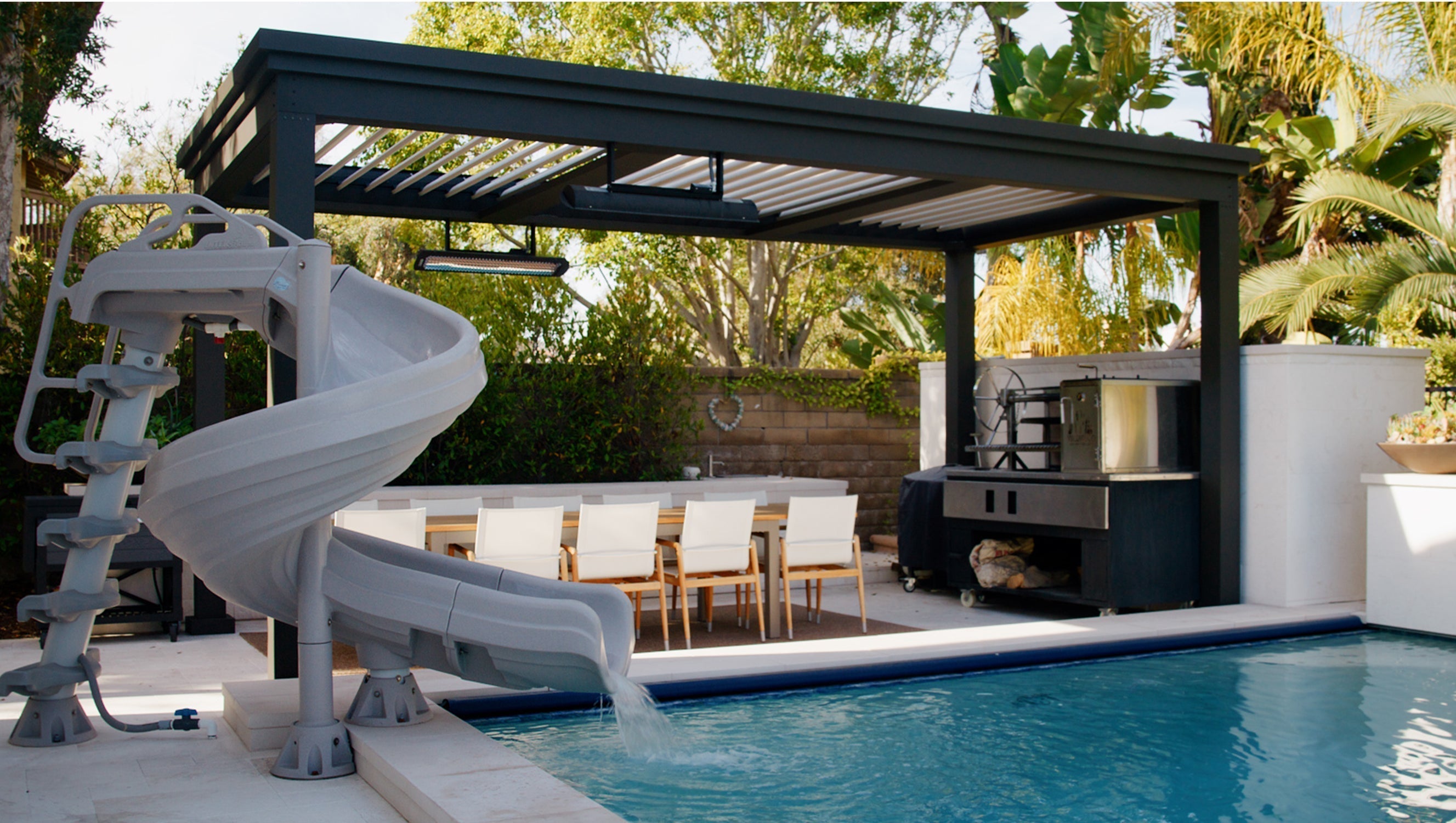 Inspiring Outdoor Living Spaces with Pool for Your Backyard Retreat