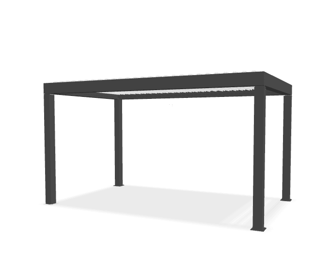 12'0" x 20'0" Louvered Roof Kit - LouveredRoofKit