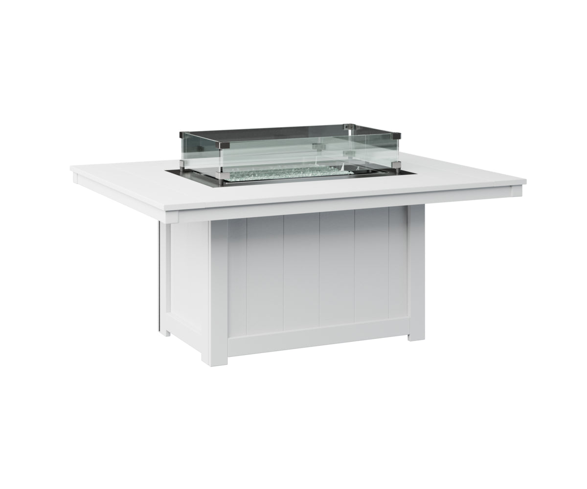 Rectangular Fire Pit Table