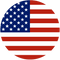 American flag with a unique design on a white background