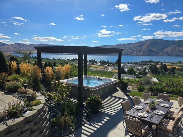Customer pergola installation