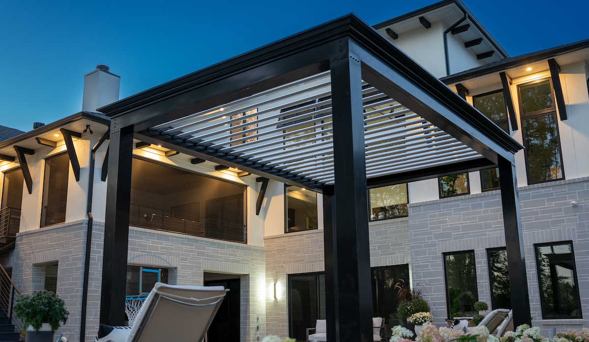 Black Pergolas: The Best Pergola Color | The Luxury Pergola